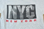 Vintage 1990s NYC Cropped Graphic Print T-Shirt