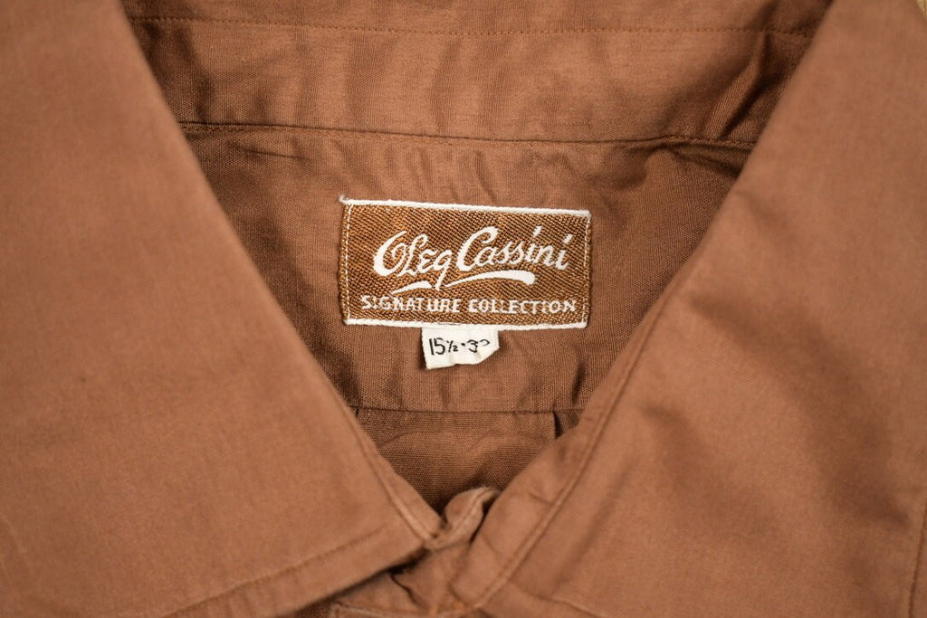 Vintage 1980s Solid Button Up Shirt