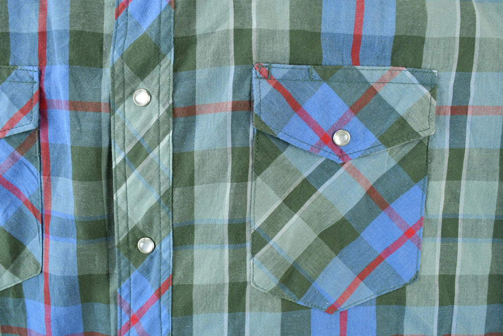 Vintage 80s Rustler X Long Tails Western Button Up Shirt