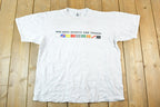 Vintage 1990s Mid Ohio Sports Car Course Souvenir T-Shirt Mens L