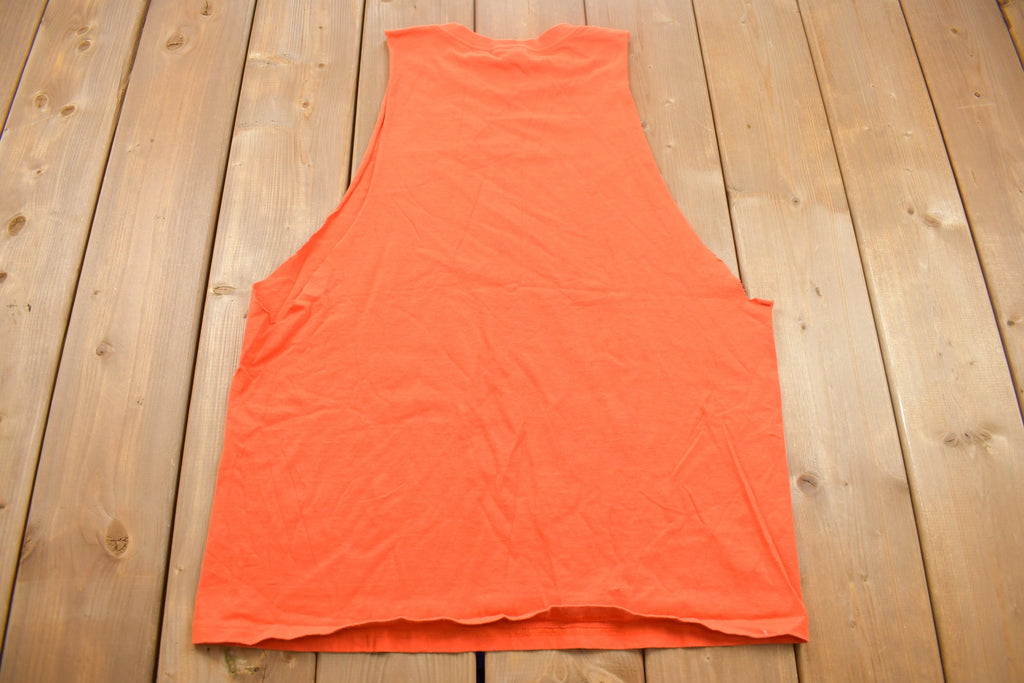 Vintage 2001 Nike Cut Off Sleeves Tank Top Mini Swoosh T Shirt