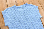 Vintage 1980s Knit Crewneck Sweater Vest