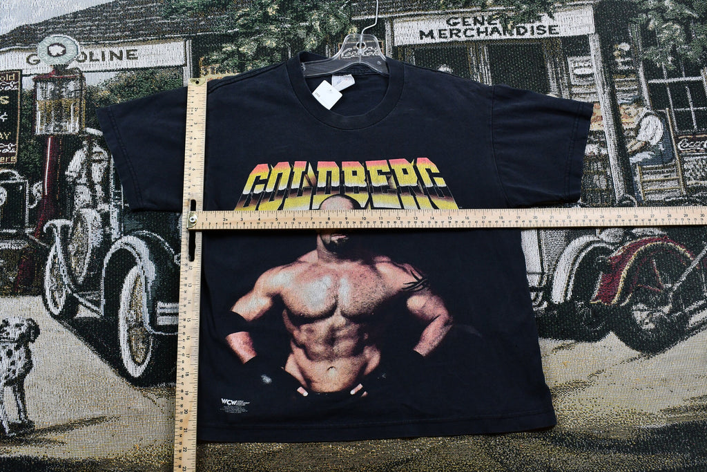 Vintage 1996 WCW Pro Wrestling Goldberg Youth Size T-Shirt