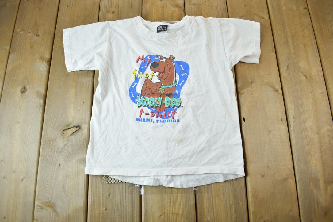 Vintage 1990s Scooby Doo Miami Florida T-Shirt