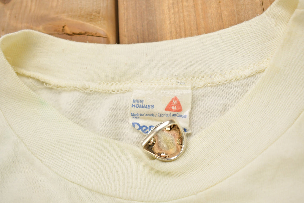 Vintage 1984 Banff Jersey Style Souvenir T Shirt