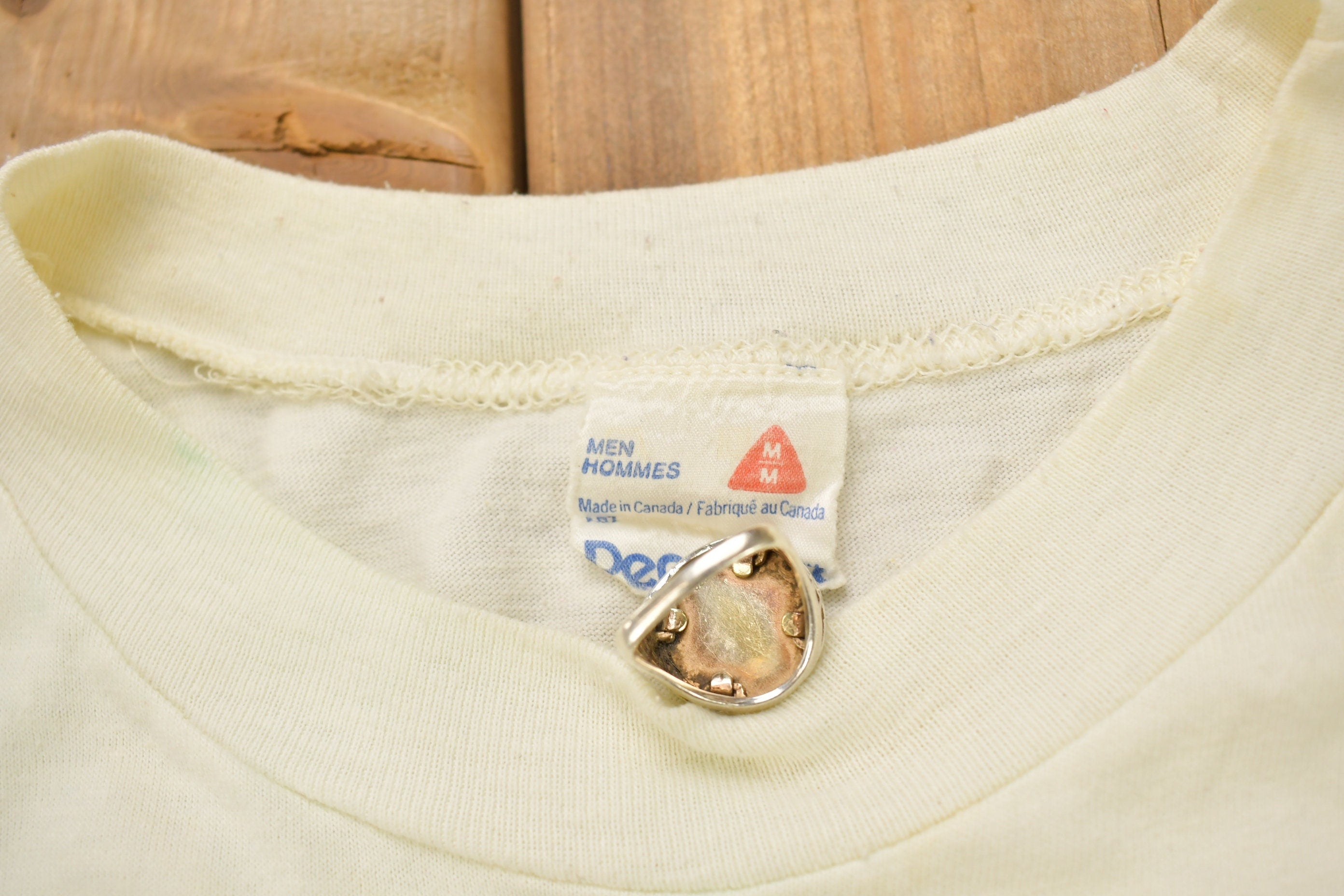 Vintage 1984 Banff Jersey Style Souvenir T Shirt