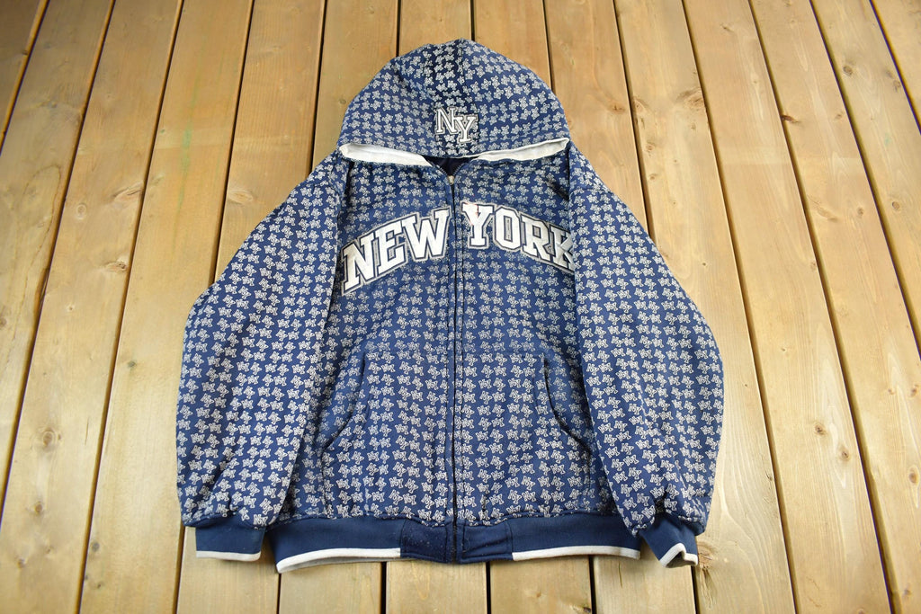 2000s Repe New York All Over Print Hooded Jacket