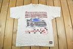 Vintage 1990s NASCAR Dale Earnhardt Intimidator Racing T-Shirt Men's XL / Single Stitch / Racing Tee / 90s Streetwear / Made in USA