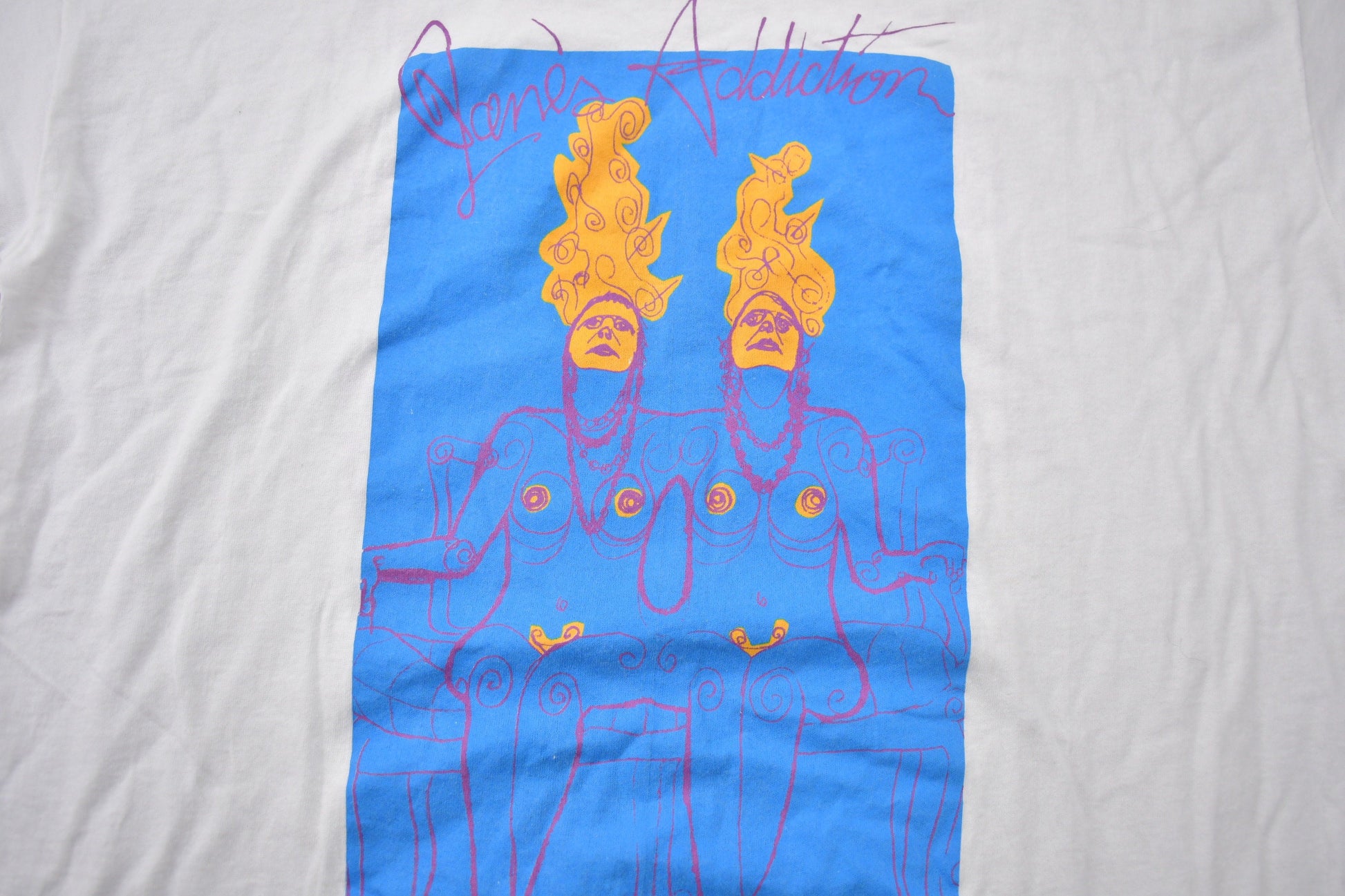 Vintage 1988 Janes Addiction Nothings Shocking Band T-Shirt