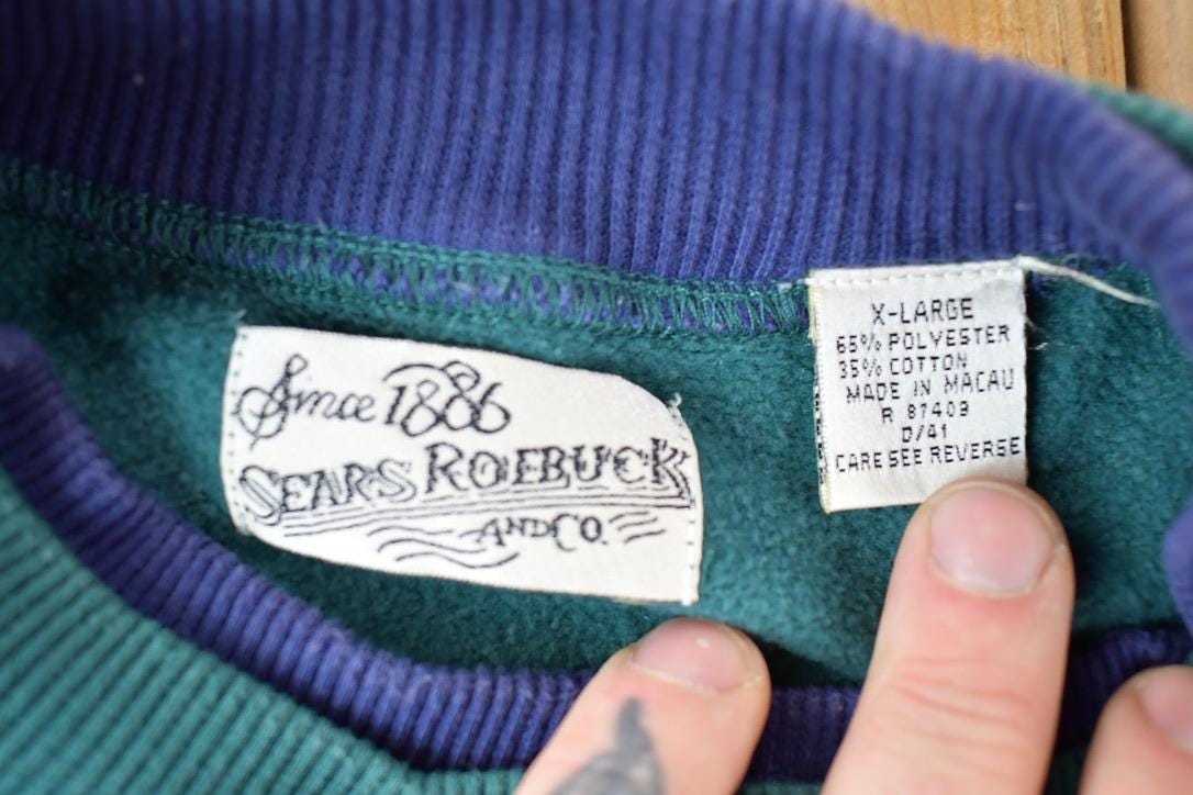Vintage 1990s Sears Roebuck Crewneck Sweatshirt
