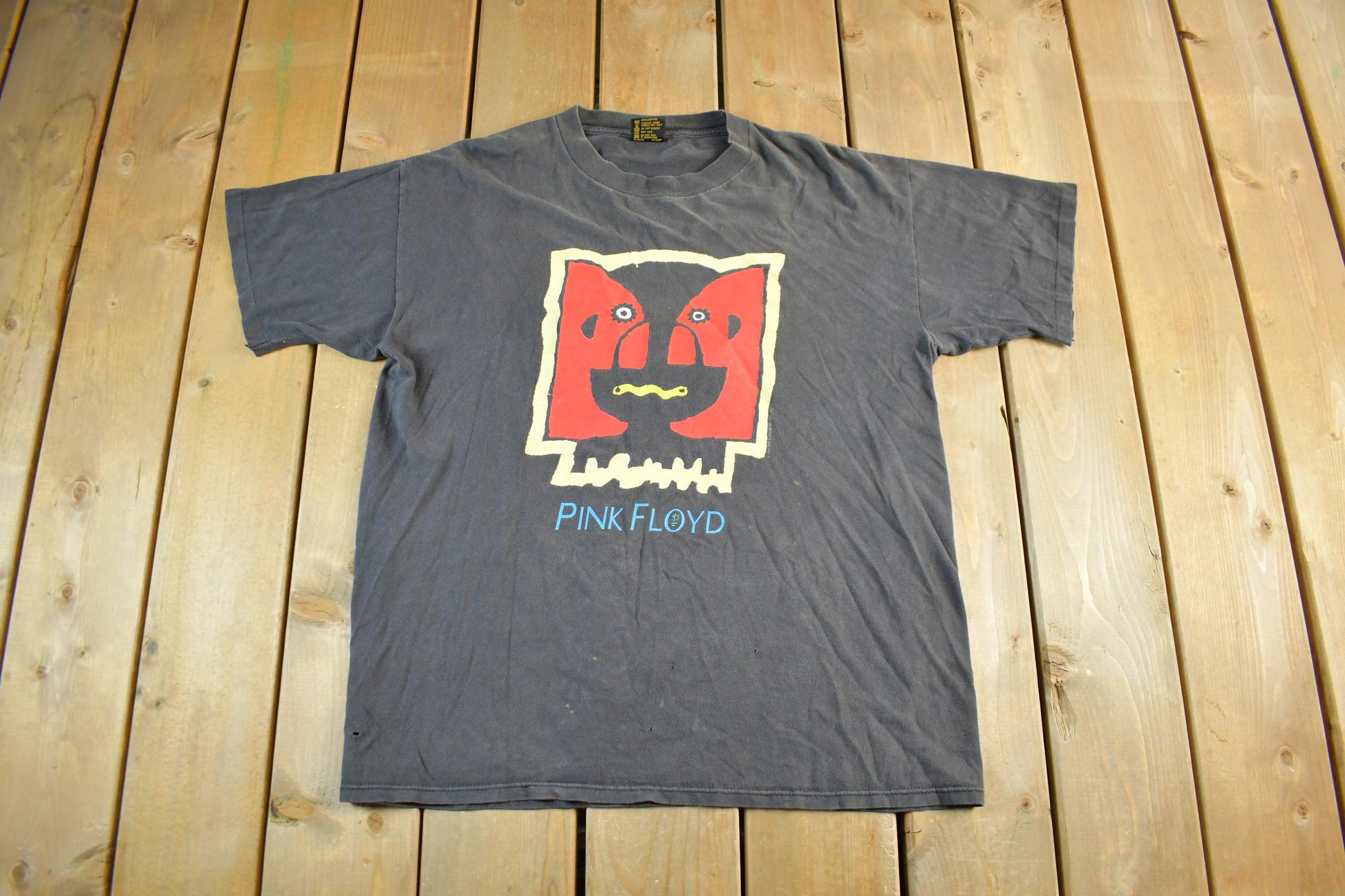 Vintage 1994 Pink Floyd Division Bell Tour Band T-Shirt Men's XL