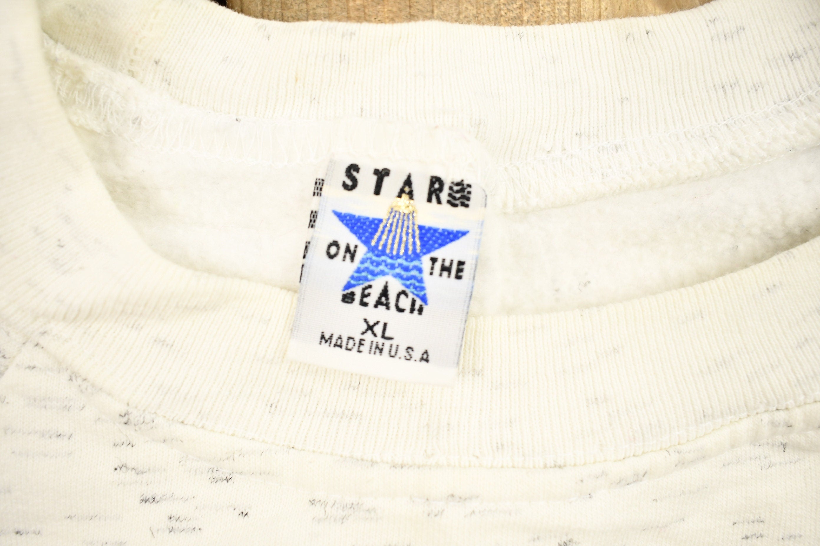 Vintage 1999 Myrtle Beach Cropped Crewneck Sweatshirt