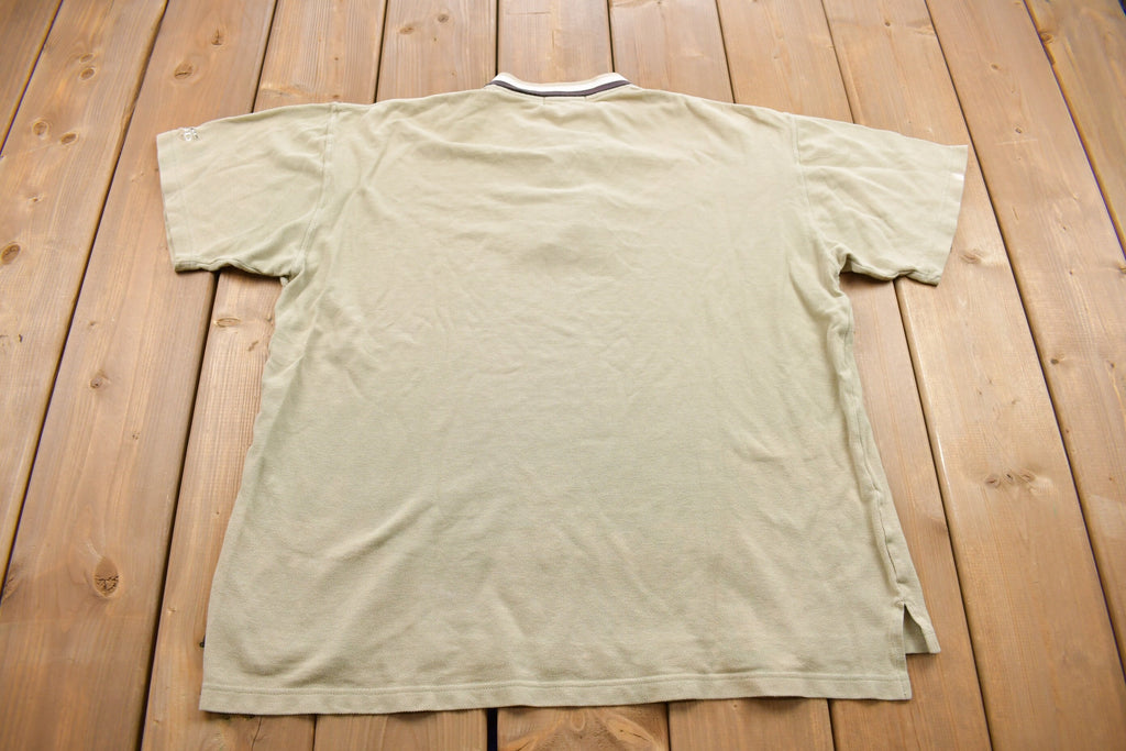 Vintage 1990s Izod Collared Button Up Dress Shirt