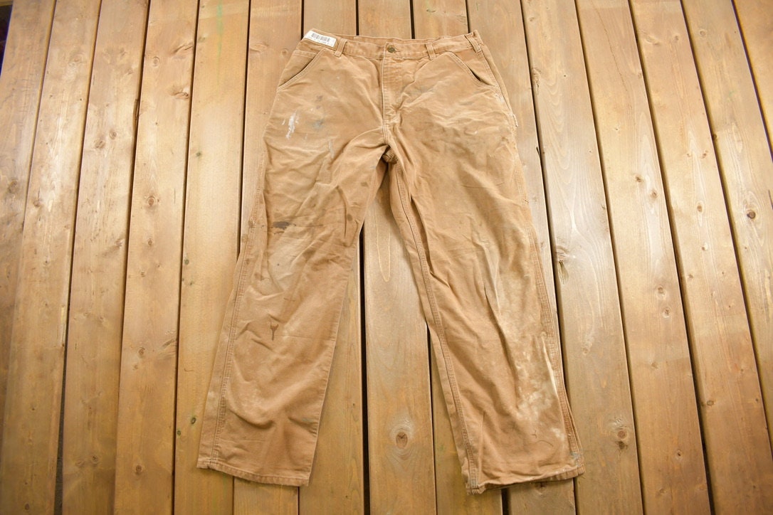 Vintage 1990s Carhartt Carpenter Pants Size 34 x 30.5
