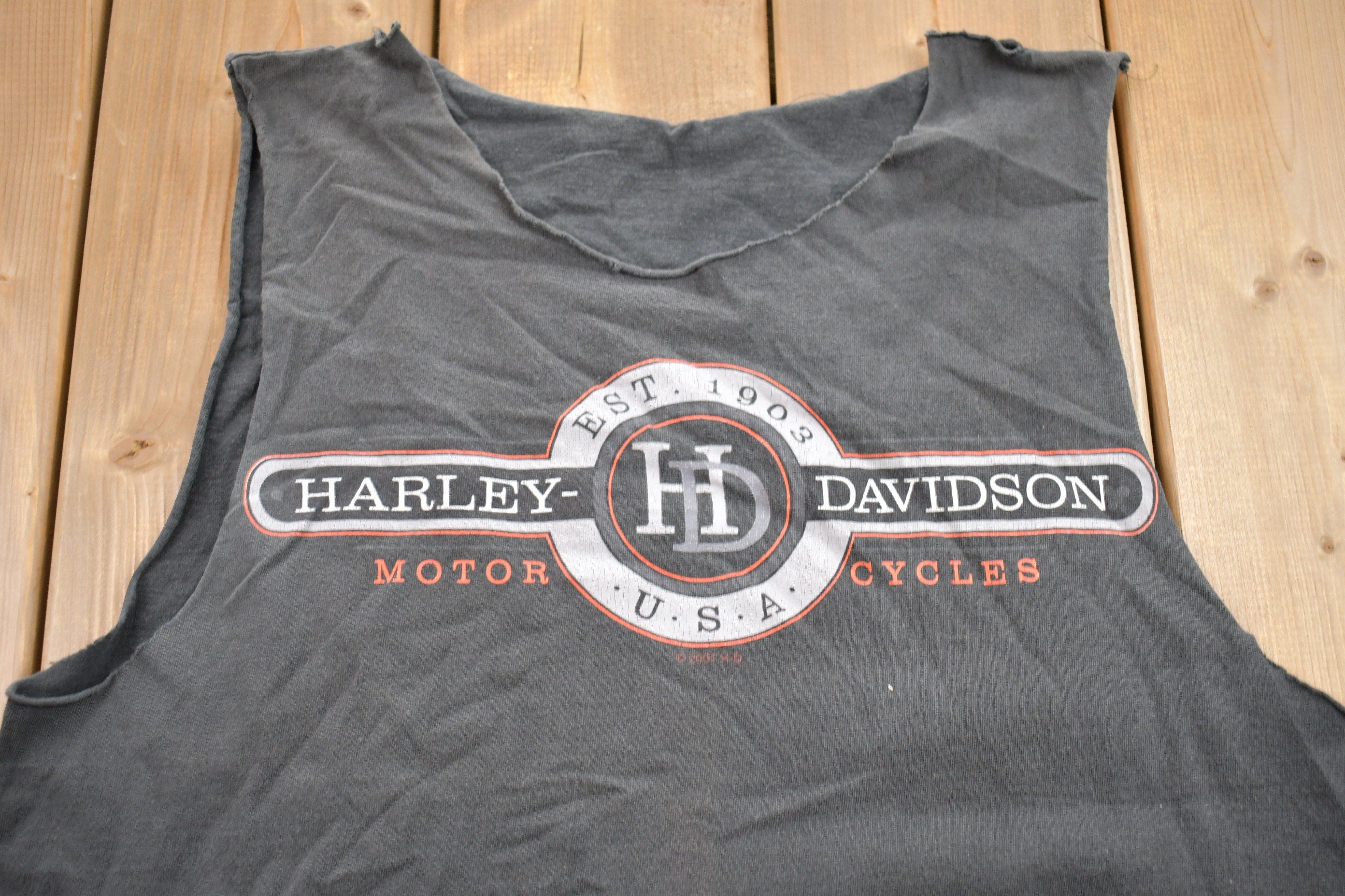 Vintage 2001 Harley Davidson Tank Top