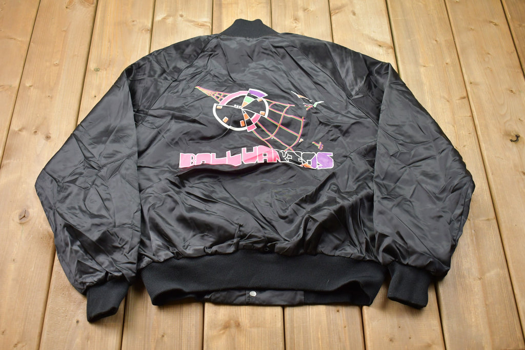 Vintage 1990s Satin Bomber Jacket