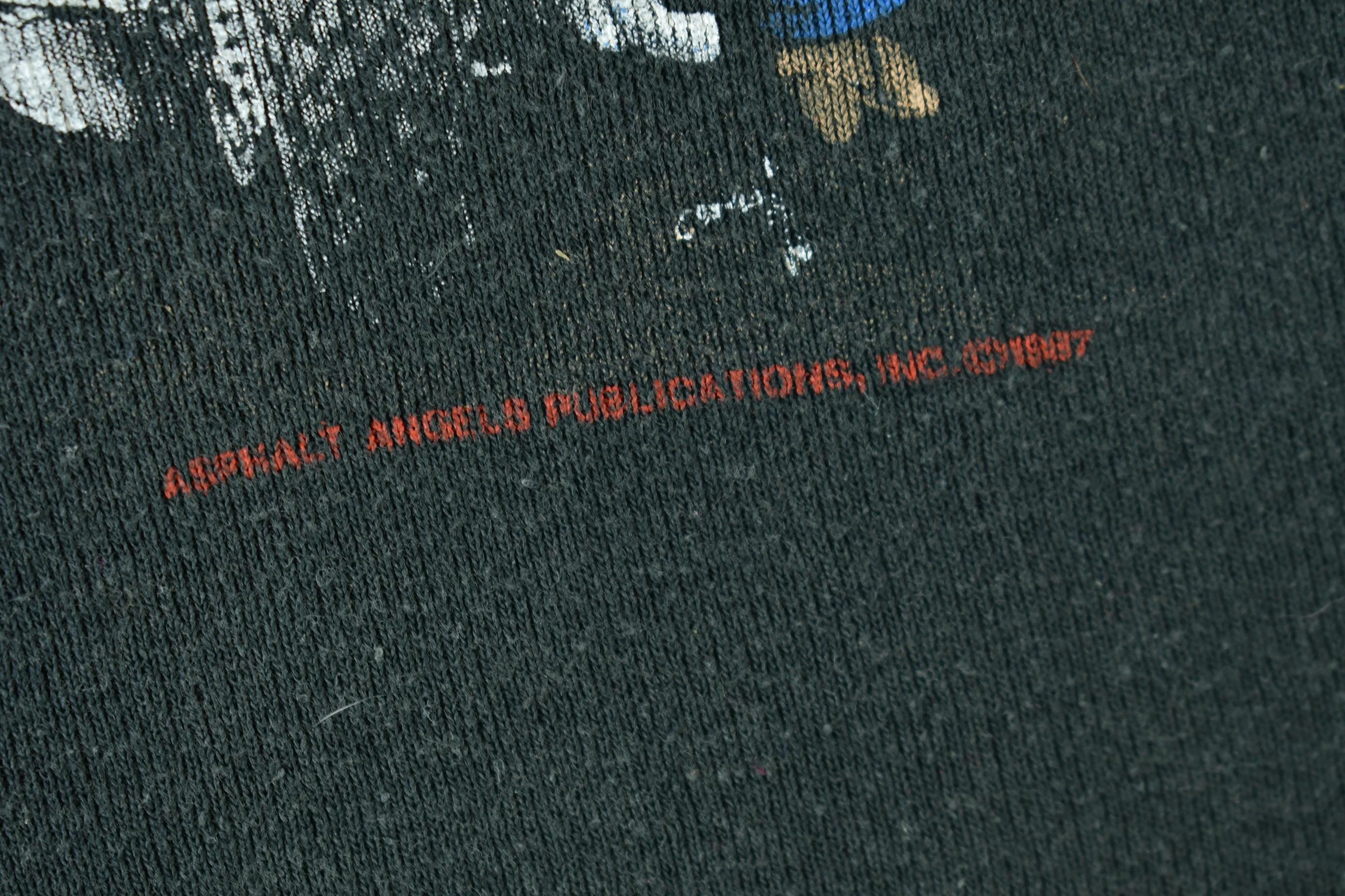 Vintage 1987 Worth Harley Davidson South Kansas Women's Shirt