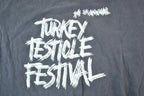 Vintage 1990s 14th Annual Turkey Festival Souvenir T-Shirt Mens XL