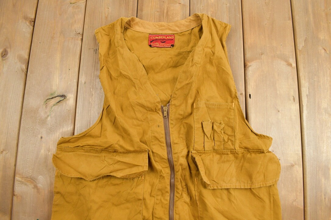 Vintage 1970s Cumberland Hunting Vest