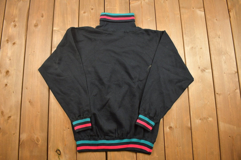 Vintage 1990s Boundary Waters Blank Turtleneck Sweatshirt