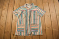 Vintage 1990s Land 'N Sea Striped Button Up Shirt