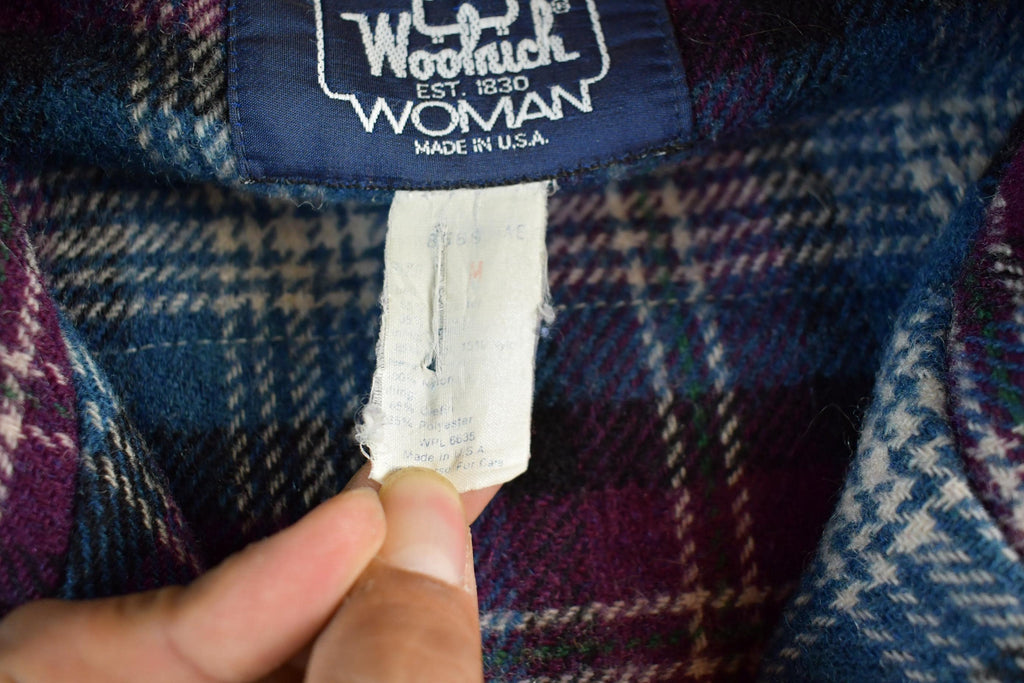 Vintage 1980s Woolrich Wool Jacket Womens Medium