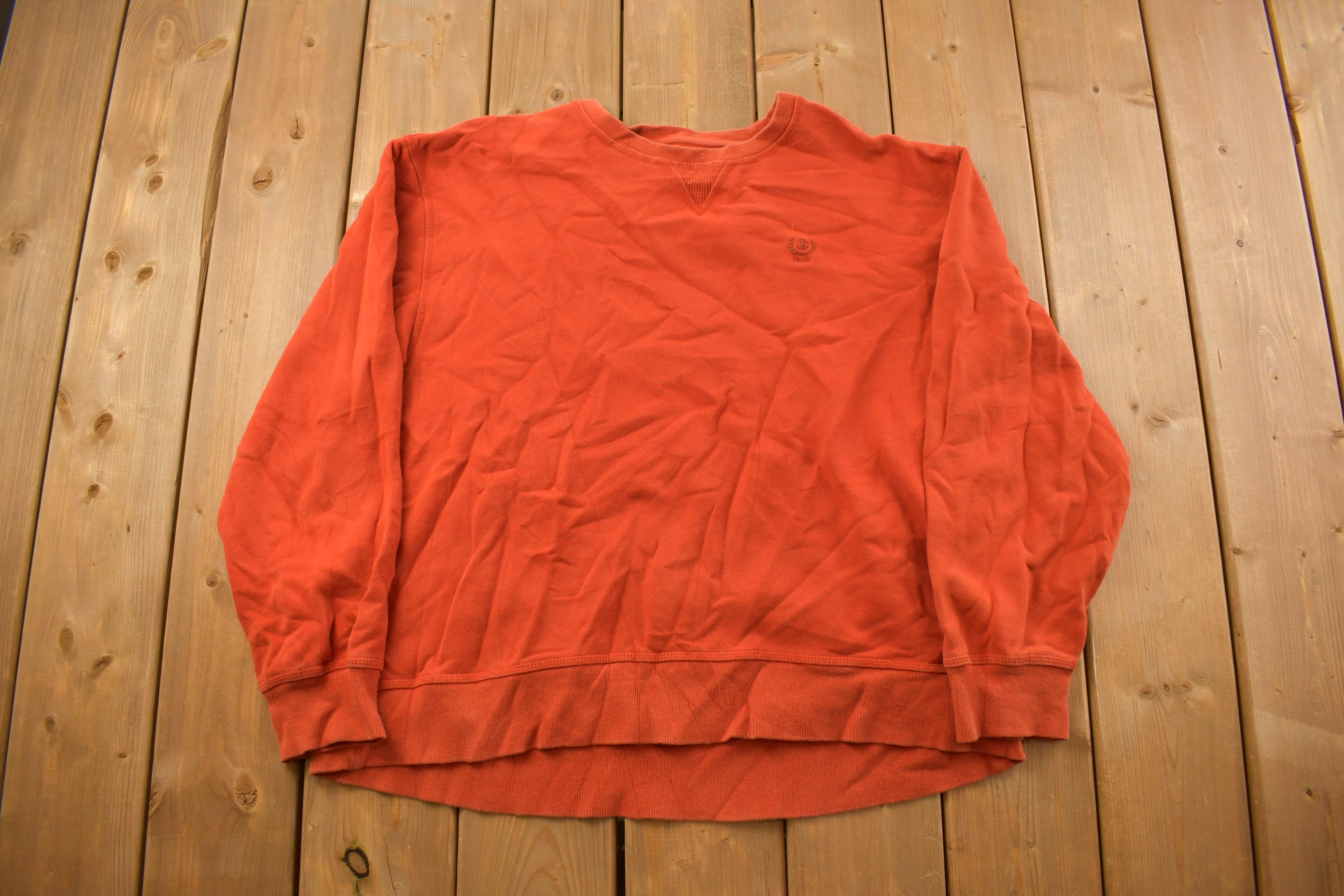 Vintage 1990s IZOD Embroidered Logo Crewneck Sweatshirt