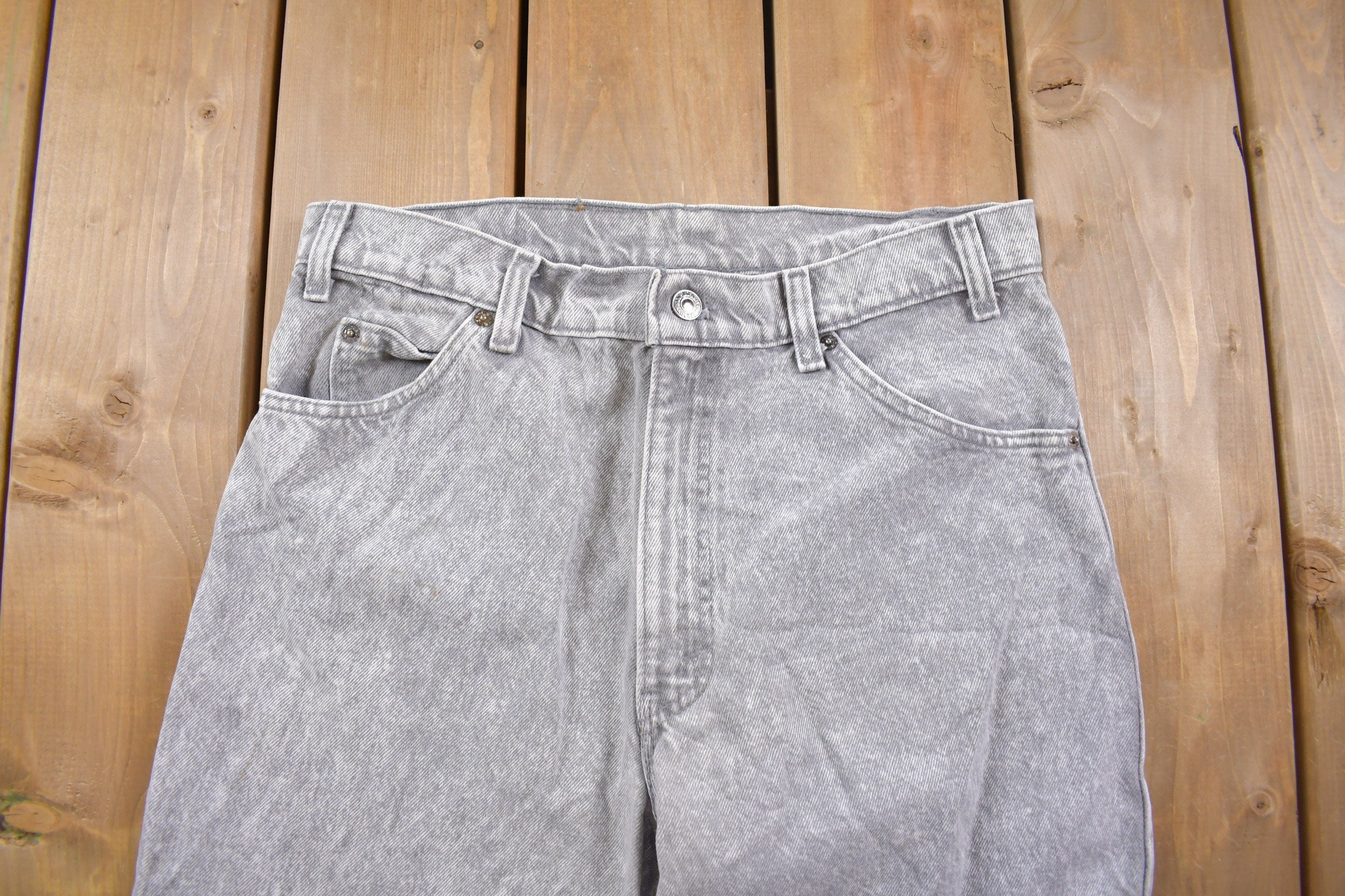 Vintage 1980s Levi's Black Tab Jeans Size 32 x 26