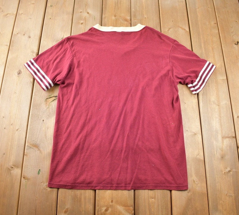 Vintage 1980s Chicago Grand Central Station Souvenir Travel T Shirt Made In USA Size L