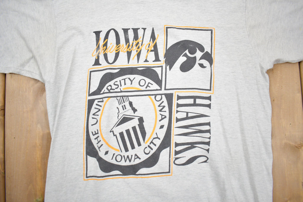 Vintage 1990s University Of Iowa Collegiate T-Shirt