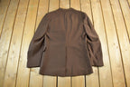 Vintage 1970s Levi's Action Suit Button Up Blazer Jacket Men's 40L