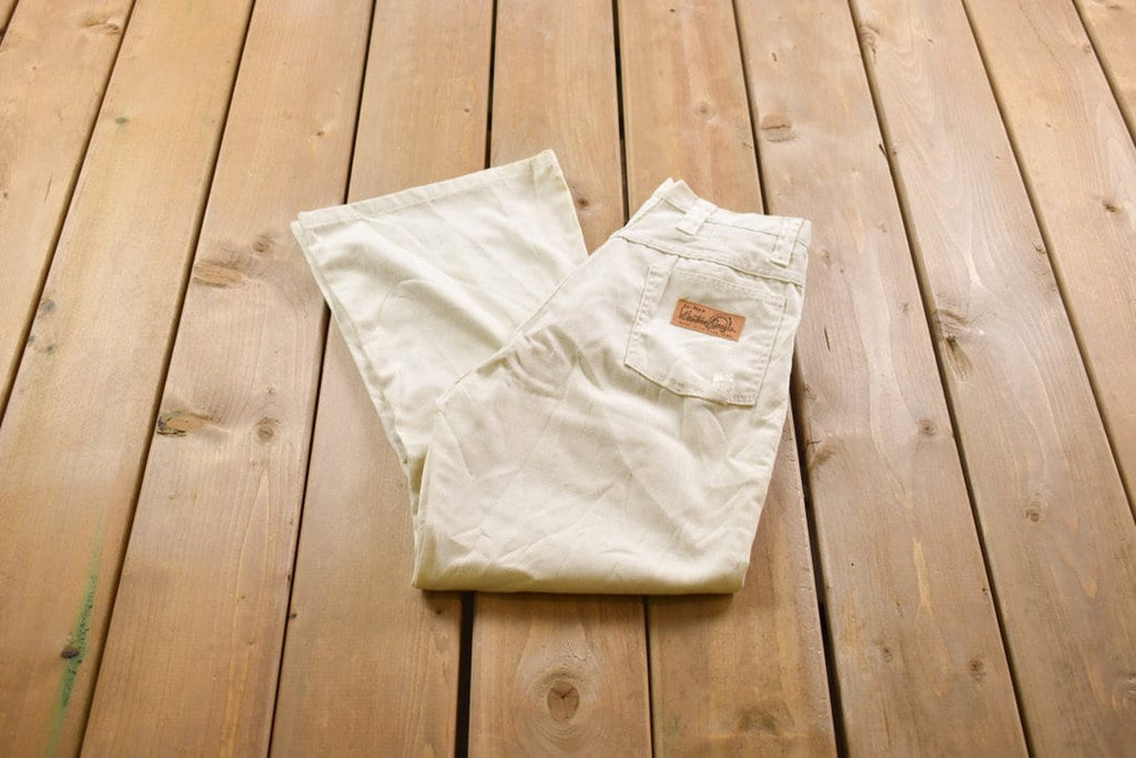 Vintage 1990s Jo-Nee Western Jeans White Bootcut Jeans Size 26 x 25