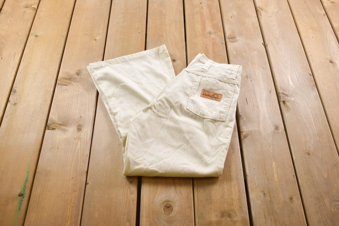 Vintage 1990s Jo-Nee Western Jeans White Bootcut Jeans Size 26 x 25
