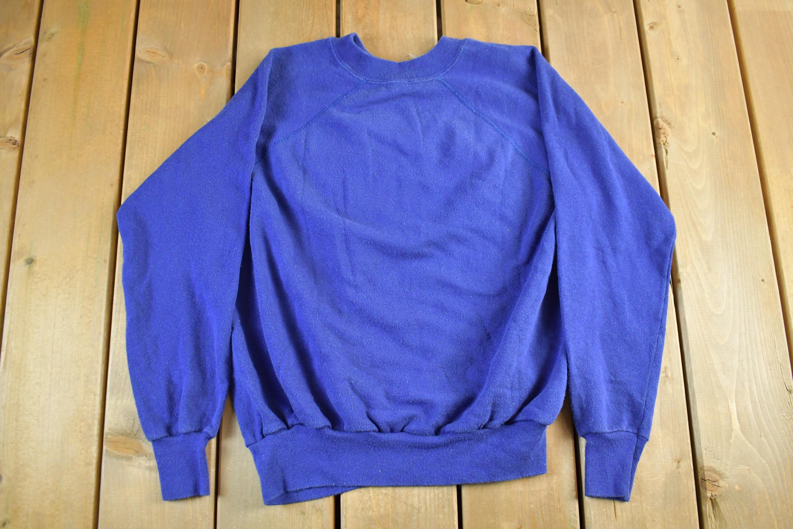 Vintage 1980s Parasport Cindy Blank Crewneck Sweatshirt Adult Small