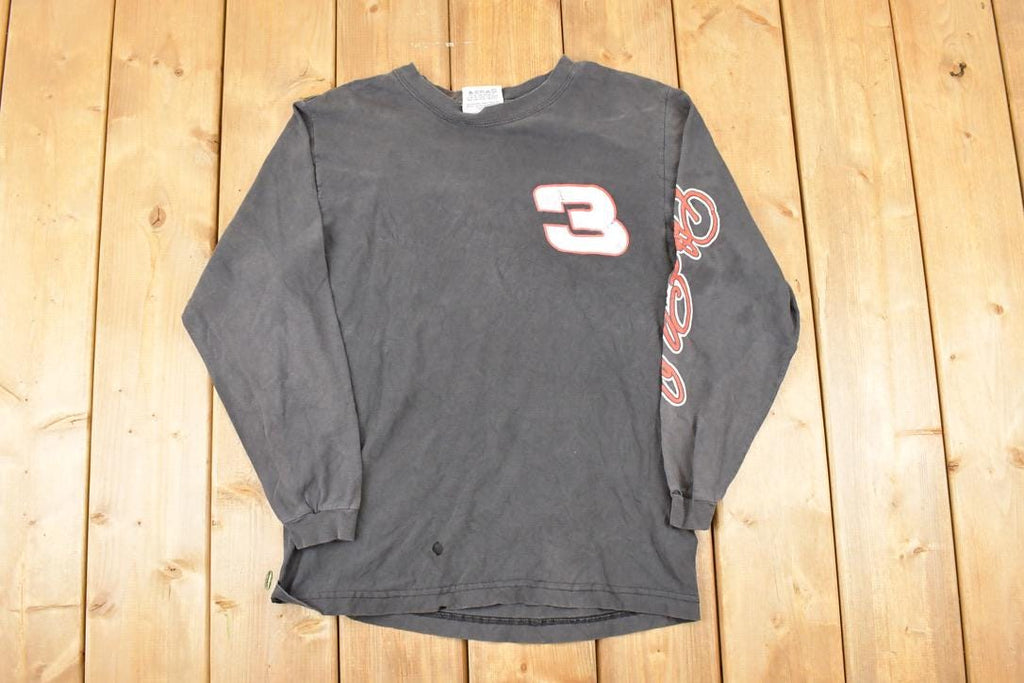 Vintage 1990s Dale Earnhardt The Intimidator FAB Souvenir Racing T-Shirt Men's M