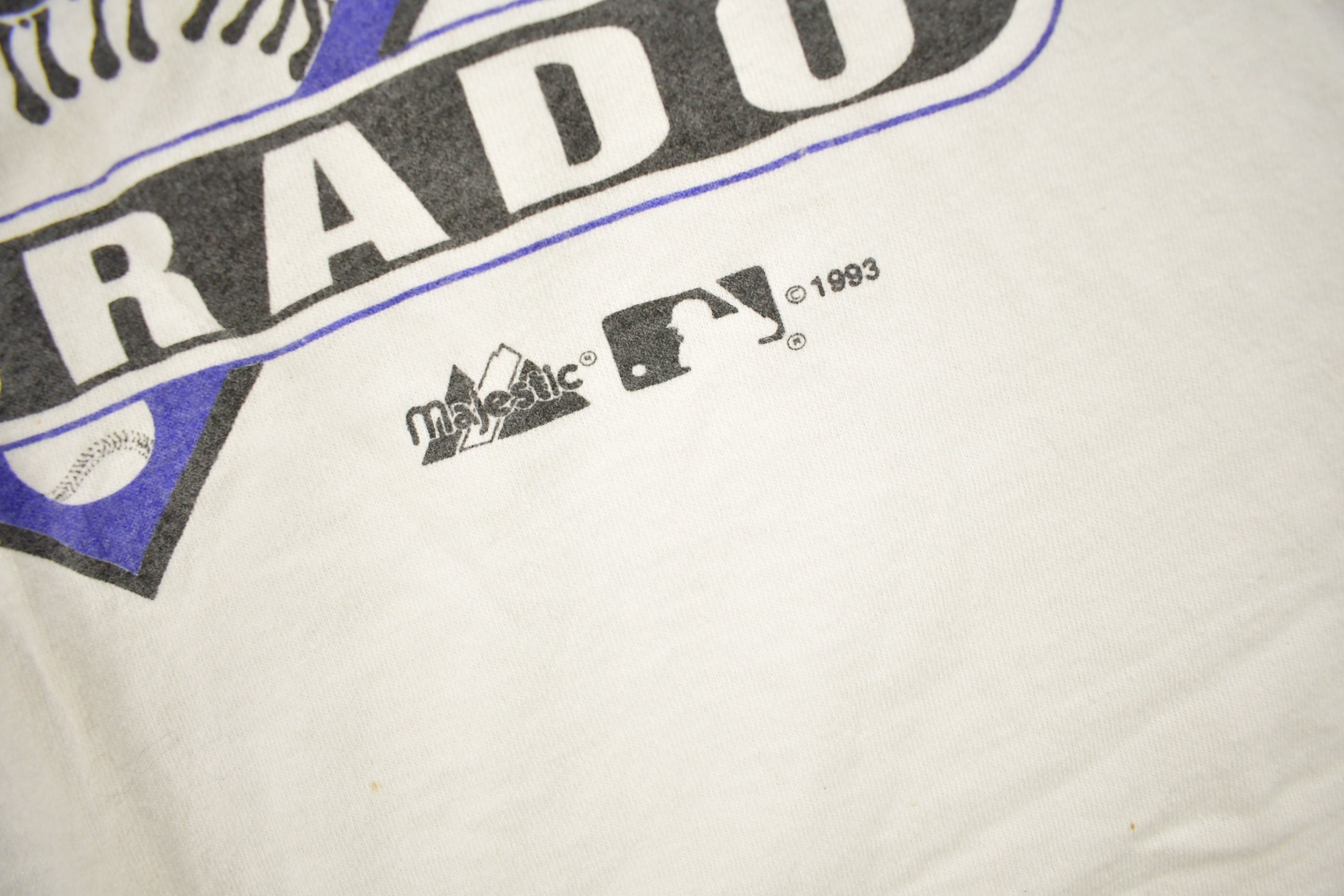 Vintage 1990s Colorado Rockies Baseball T-Shirt