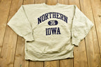 Vintage 1990s University of Northern Iowa Collegiate Champion Reverse Weave Crewneck