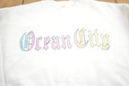 Vintage 1990s Ocean City New Jersey Souvenir Travel Crewneck Sweatshirt Made In USA