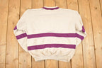 Vintage 1990s Insignia Of Excellence Graphic Print Crewneck Sweatshirt Men's L