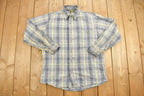 Vintage 1990s OshKosh Plaid Button Up Shirt