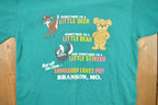 Vintage 1990s Youth Cute and Funny Animals Graphic T Shirt