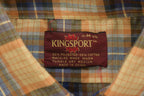 Vintage 1990s Kingsport Plaid Flannel Button Up Shirt