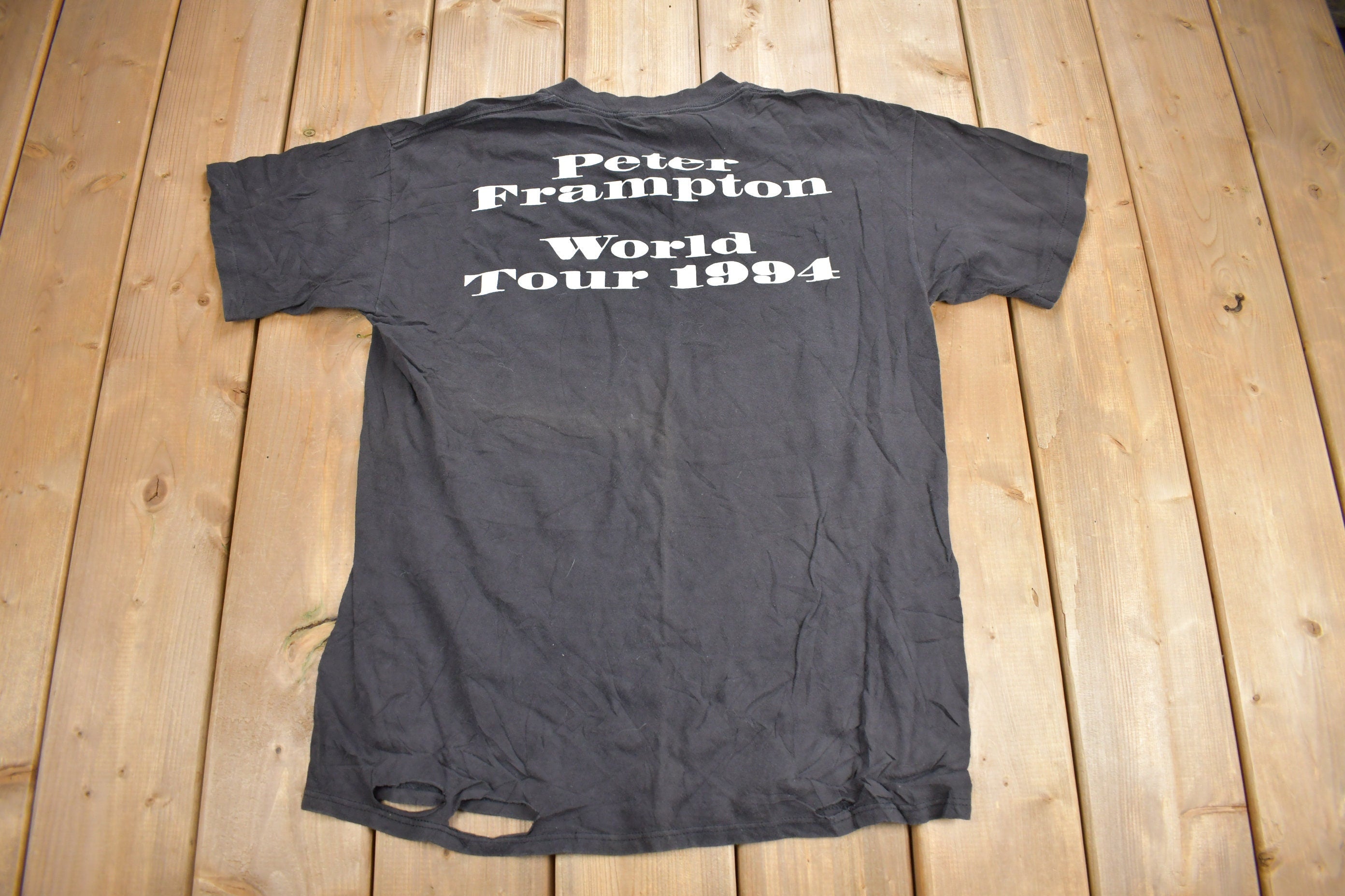 Vintage 1994 Peter Frampton World Tour T-Shirt