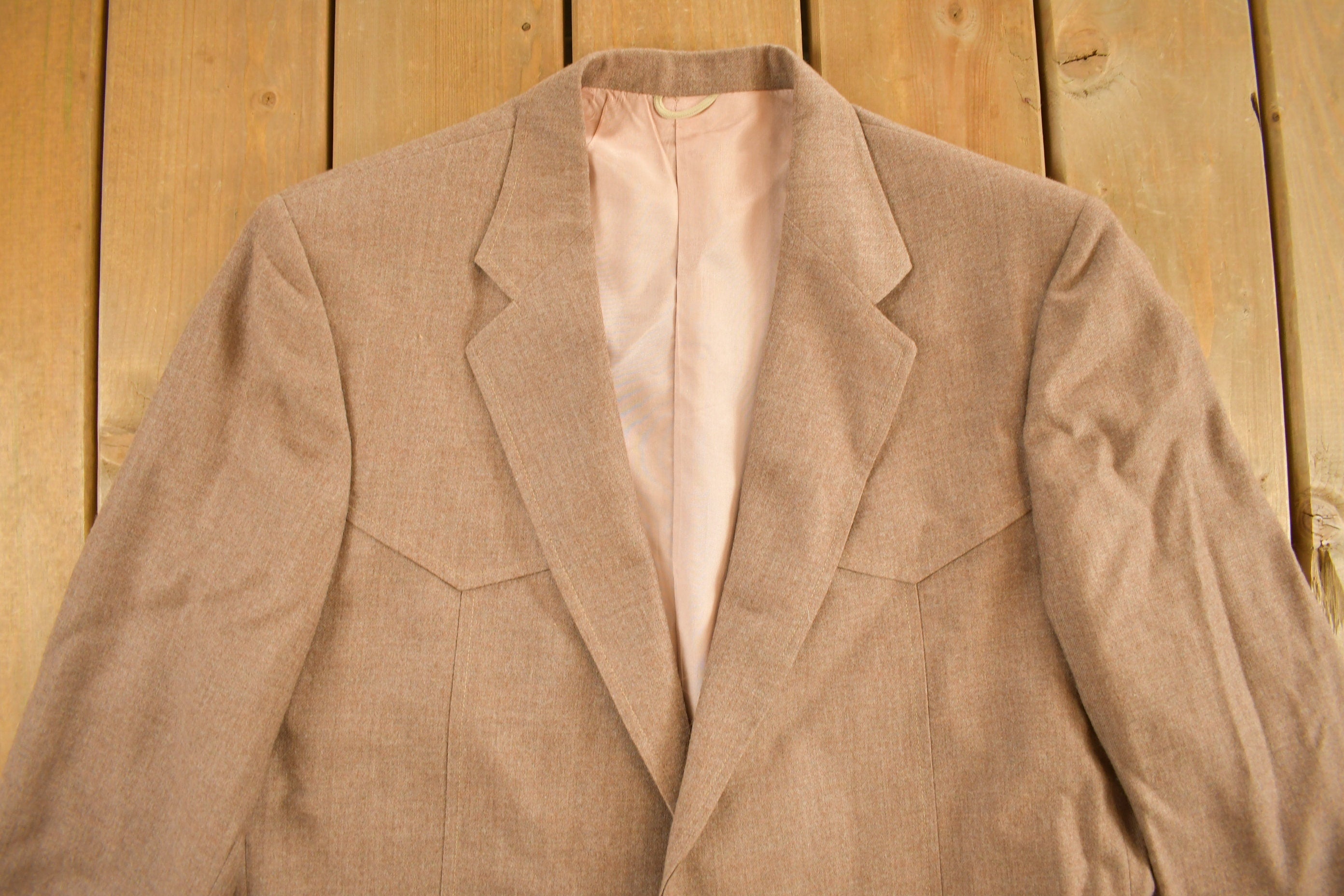Vintage 1980s Button Down Blazer Jacket