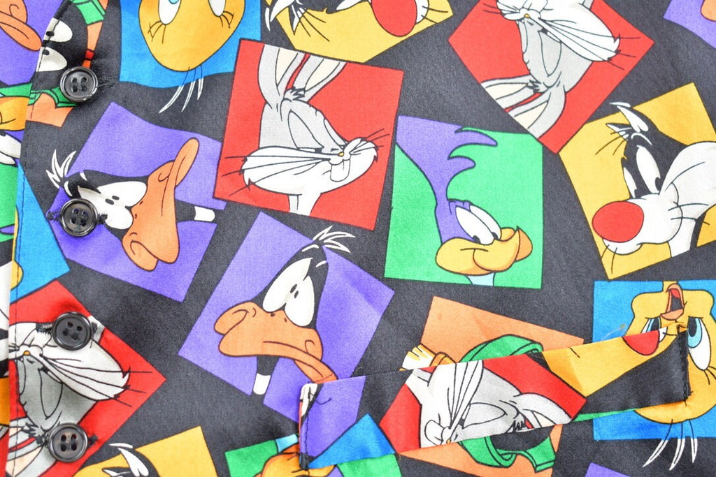 Vintage 1990s Looney Tunes Silk Vest