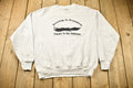 Vintage 1990s Soaring In Freedom Thanks To Our Veterans Crewneck Sweatshirt