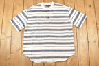 Vintage 1990s Faded Glory Striped Button Up Shirt Men's XL  Striped Pattern  Preppy Style  Boxy Fit