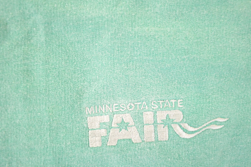 Vintage 1990s LA Loving Minnesota State Fair Embroidered Crewneck Sweatshirt Mens XL