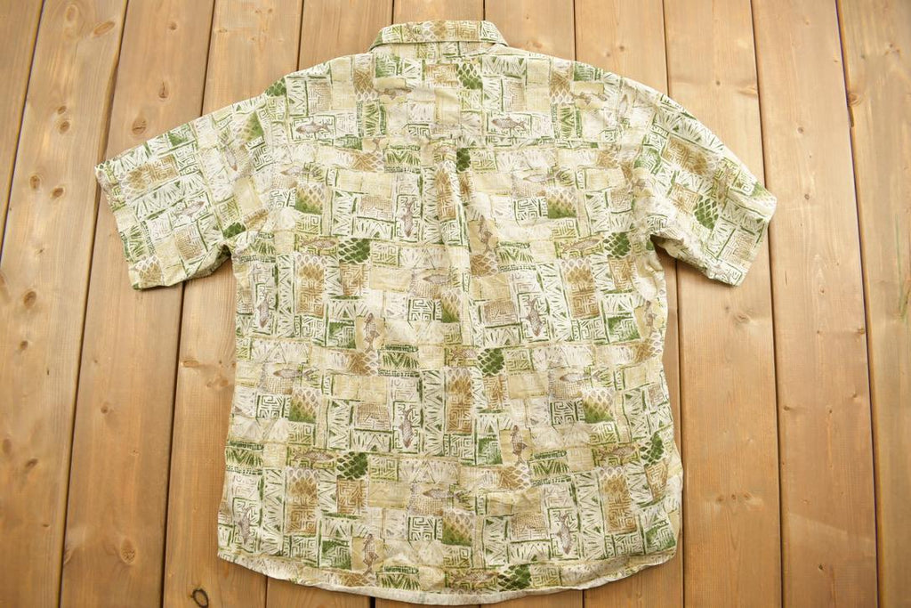 Vintage 1990s Woolrich Button Up T Shirt