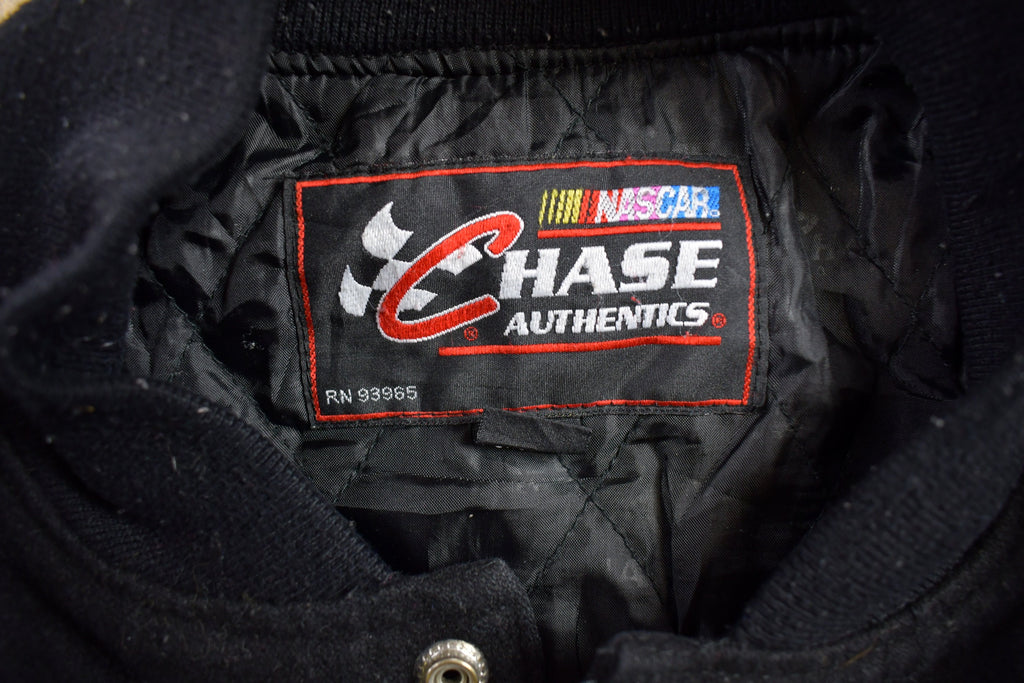 Vintage 1990s Mac Tools Leather Varsity Jacket